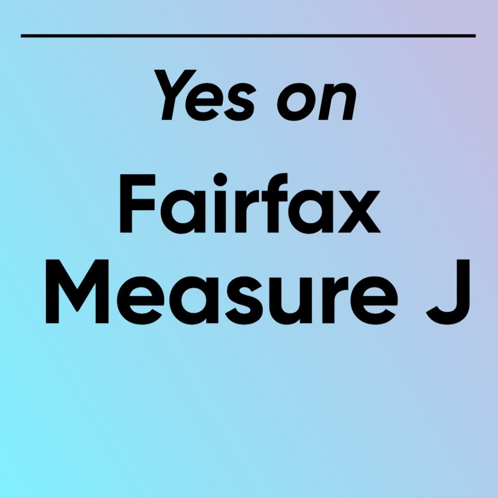 Graphic Yes on Fairfax Measure J