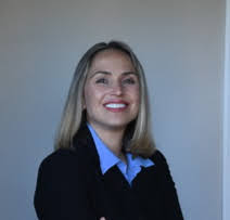 Novato City Council District 2: Rachel Farac Woman in black suit smiling at the camera